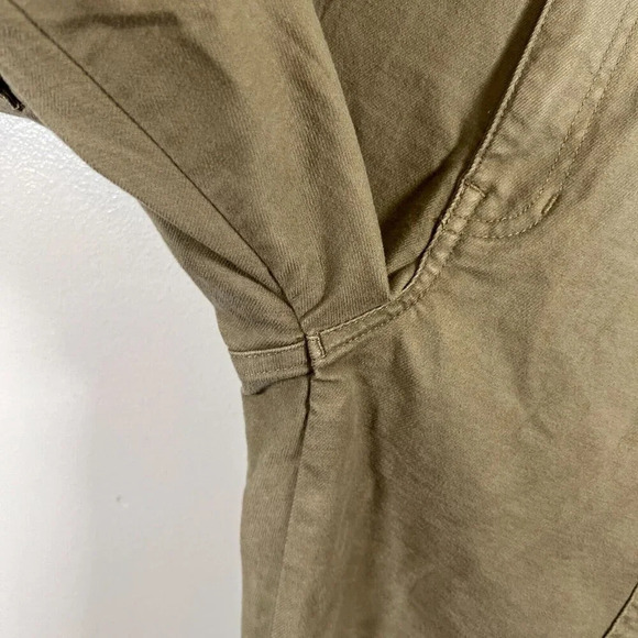 Madewell Classic Straight Cargo Pants Womens Size 28 Brown Chino Utility Minimal - Picture 7 of 12